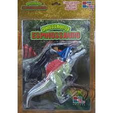Espinossauro: Dinossauros - Livro ilustrado com miniatura articulada