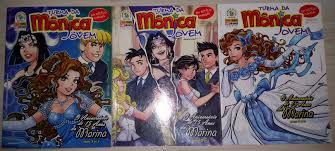 Turma da Monica Jovem Aniversario de 15 Anos da Marina 3 Volumes