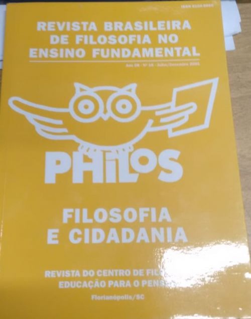 revista brasileira de filosofia no ensino fundamental filosofia e cidadania