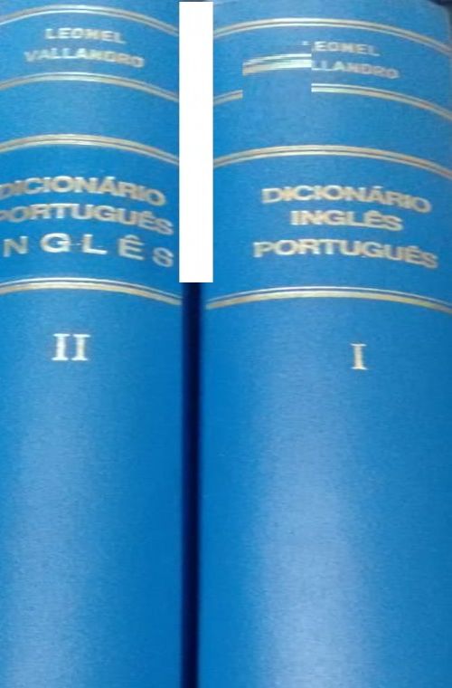 dicionario ingles portugues 2 vol.