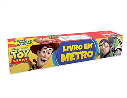 Livro em Metro Toy Story