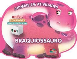 ANIMAIS EM ATIVIDADES - BRAQUIOSSAURO