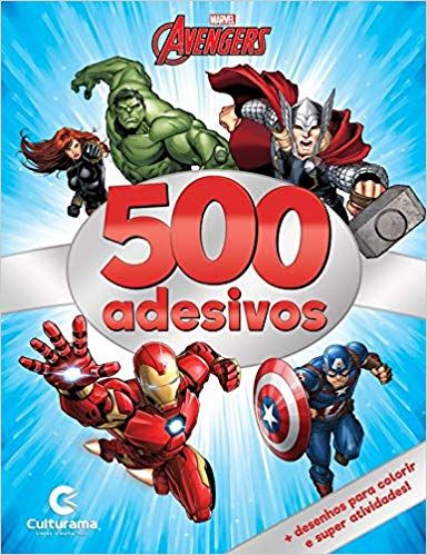 500 Adesivos Marvel Vingadores -