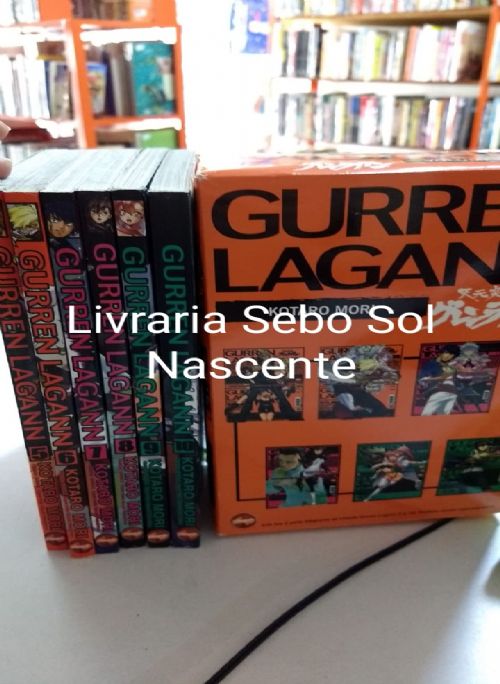 Gurren Lagann - Caixa com Volumes de 5 a 10