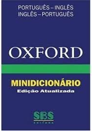 oxford minidicionário portugues-ingles / ingles-portugues