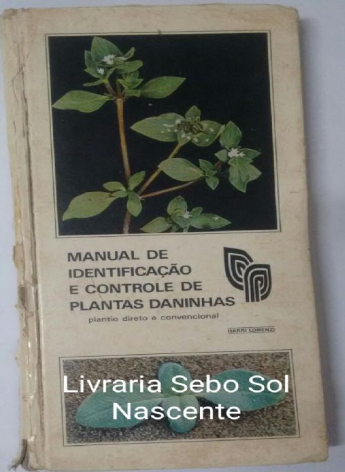 manual de identificação e controle de plantas daninhas