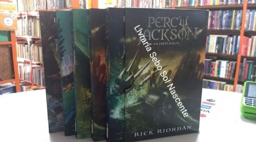 box Percy Jackson e os Olimpianos 5 volumes