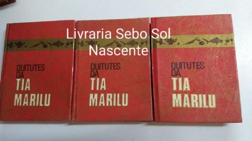 Quitutes da Tia Marilu 3 volumes