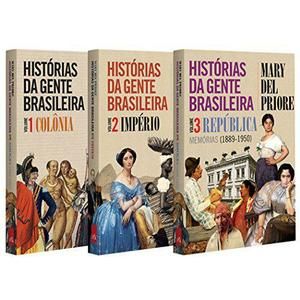 Histórias da Gente Brasileira - Kit exclusivo com 3 Volumes