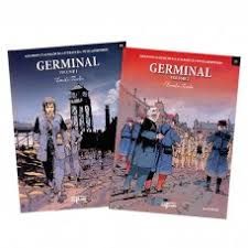 Germinal 2 volumes -  Grandes Classicos da Literatura em Quadrinhos
