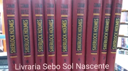 Serie sherlock holmes completa 9 volumes