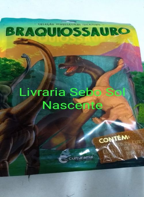 Braquiossauro - coleçao dinossauros incriveis