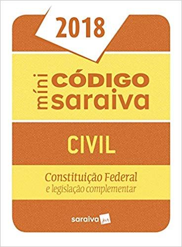 Míni código Civil - Saraiva 2018
