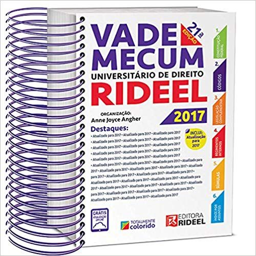 Vade Mecum Universitário de Direito Rideel 2017 21ª edição