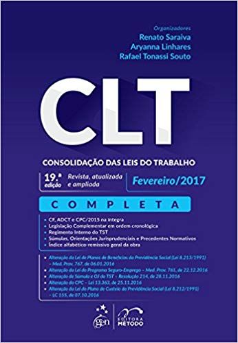 CLT - Consolidação das Leis do Trabalho  2017