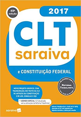 CLT Saraiva e Constituição Federal