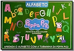 Alfabeto Peppa Pig  -  Prancheta Para Colorir - Supersérie