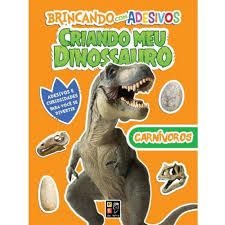 Brincado com Adesivos Criando meu Dinossauro: Carnívoros