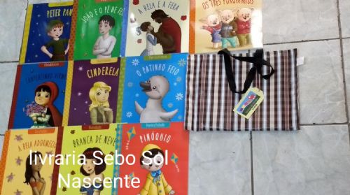 conjunto classicos das virtudes 10 livros + sacola