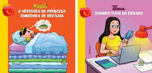 Magali A História da Princesa Comedora de Ervilha / Tina Quando Tudo dá Errado