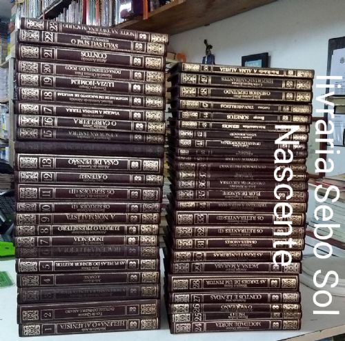 coleção completa obras imortais da nossa literatura 50 volumes