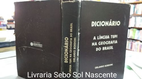 Dicionário : a Língua Tupi na Geografia do Brasil