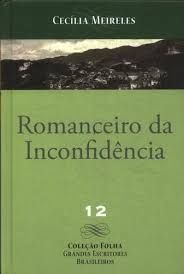 Romanceiro da Inconfidência - folha grandes escritores brasileiros