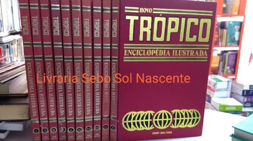 novo tropico enciclopedia ilustrada 10 volumes