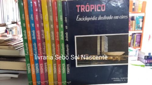 Tropico enciclopedia ilustrada em cores 10 vol