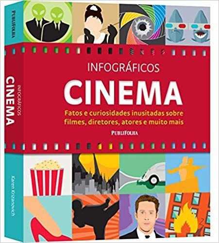 Infográficos cinema - fatos e curiosidades inusitadas sobre filmes, diretores, atores e muito mais