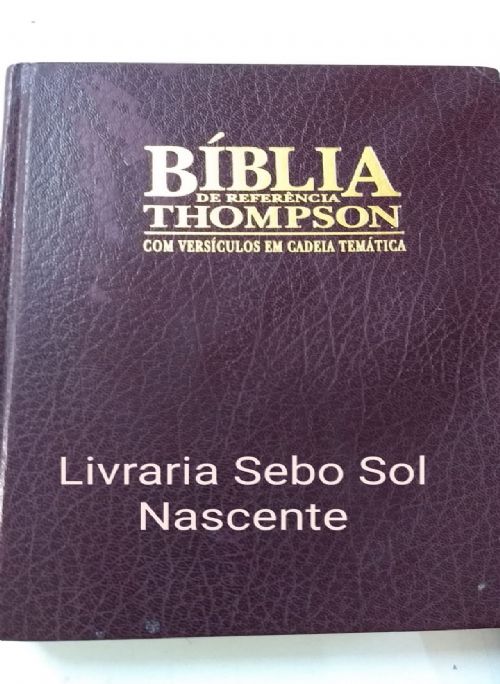 bíblia de referencia thompson com versículos em cadeia temática