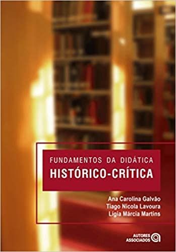 FUNDAMENTOS DA DIDATICA HISTORICO-CRITICA