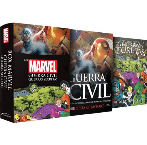 Box Marvel :Guerra Civil Guerras sScretas