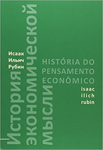 HISTORIA DO PENSAMENTO ECONOMICO