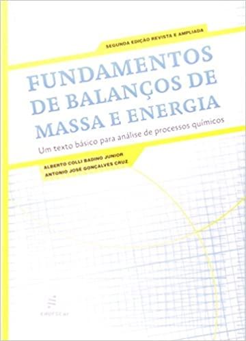 FUNDAMENTOS DE BALANCOS DE MASSA E ENERGIA 2 ED