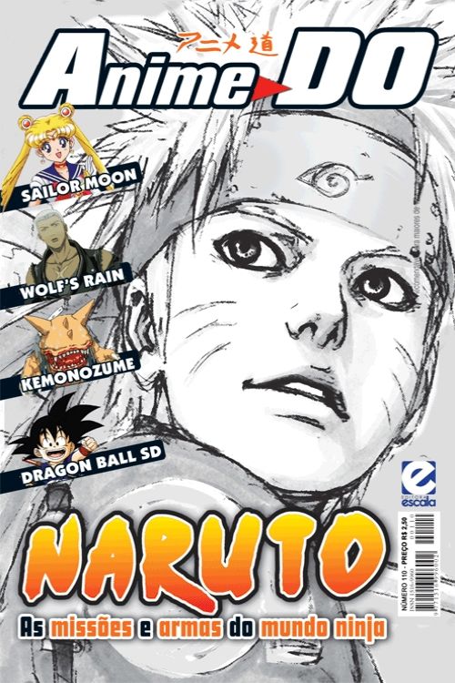 Nº 110 Anime Do - Naruto as Missoes e Armas do Mundo Ninja