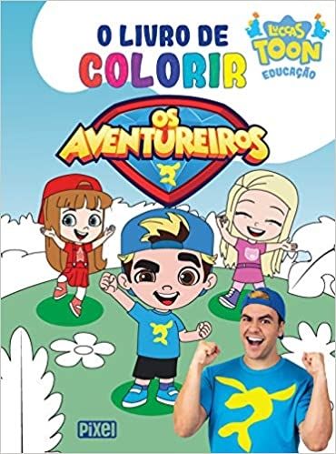o livro de colorir os aventureiros