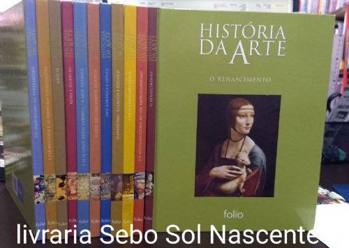 Coleçao HIstoria da Arte 12 volumes - folio