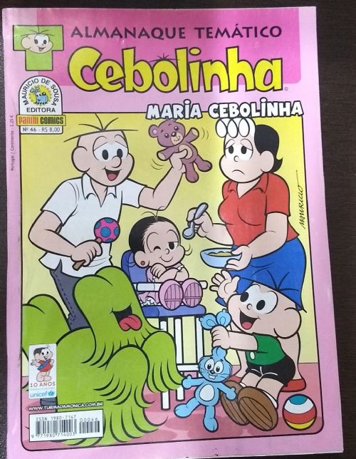 Nº 46 Cebolinha  Almanaque Tematico Maria Cebolinha
