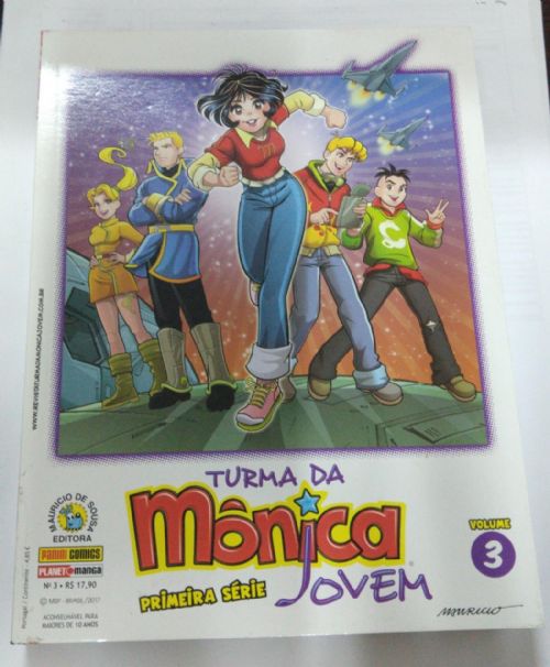 Vol 3 Turma da Monica Jovem Primeira Serie - nº 6, 7, 8