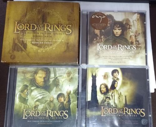 box Set Lord Of The Rings - audiolivro 3 cds