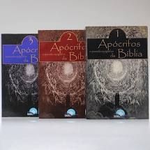Kit 3 Livros  Apócrifos e Pseudo-Epígrafos da Bíblia