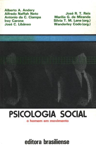 Psicologia Social o Homem Em Movimento