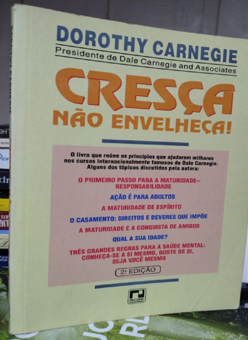Cresça não envelheça!