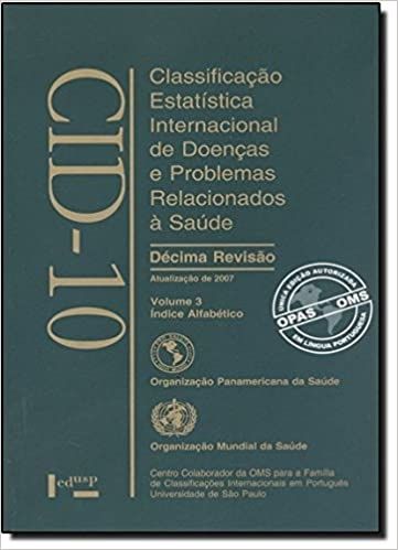 CID-10 Classificação Estatística Internacional de Doenças e Problemas Relacionados à Saúde Vol. 3