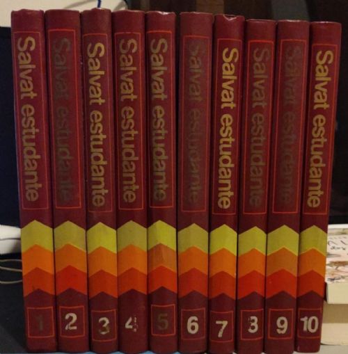 enciclopedia salvat do estudante 10 volumes