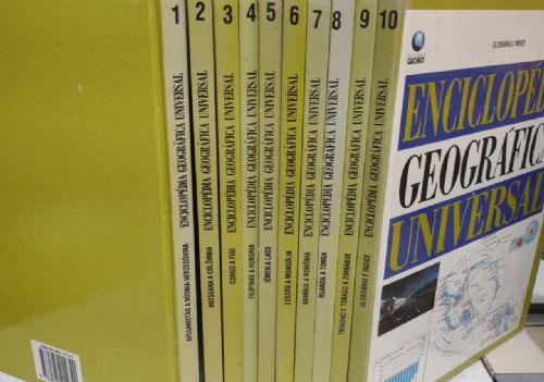 Enciclopédia Geografica Universal 11 Volumes