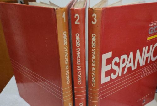 Cursos de idiomas globo - espanhol 3 volumes