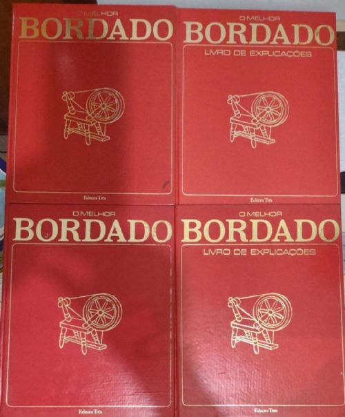 O Melhor Bordado - 4 volumes - completa