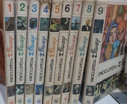 Enciclopédia Disney 9 Volumes - completa